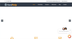 Desktop Screenshot of handhelp.com.br